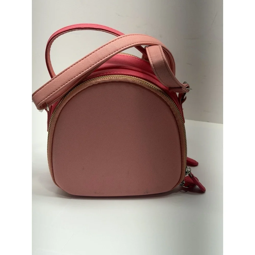 CAIUL Synthetic Leather Camera Case Pink w/ Strap for Fujifilm Instax Mini 75